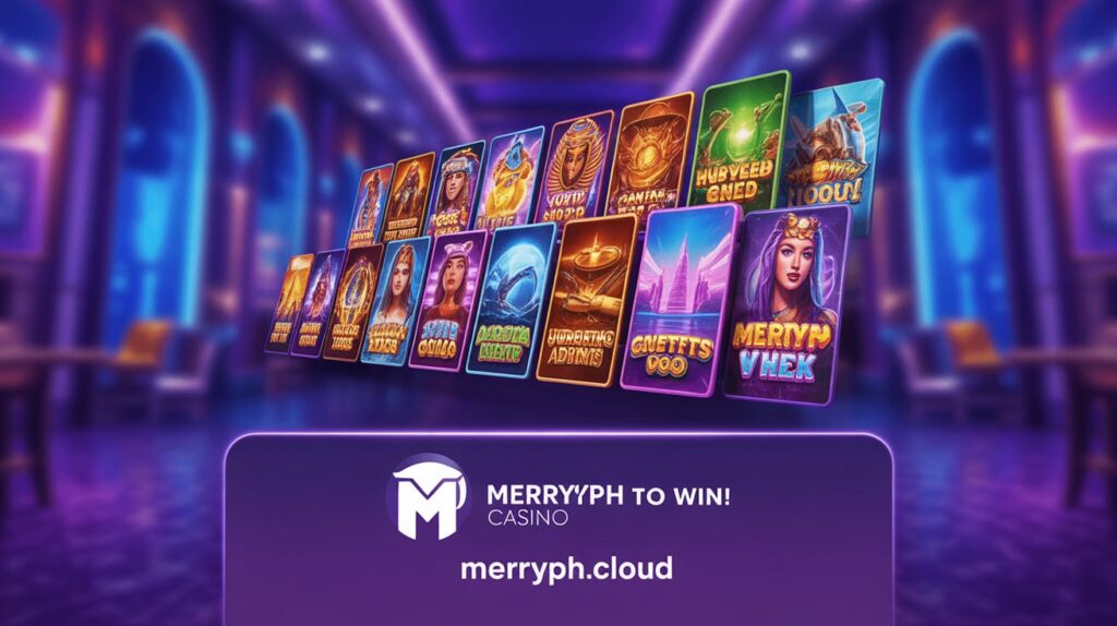 Merryph casino games menu